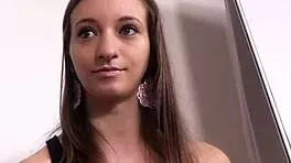 Shy German virgin girlfriend only wants anal at casting interview