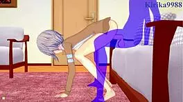 hana and yanagi uzaki are having intense sex in this hentai, creampie and all