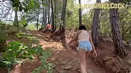 She was a little mad about going to exercise so she decided that having an orgy was better