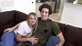 Randy returns to bang busty blonde teen 18+ Marie in hot casting session.