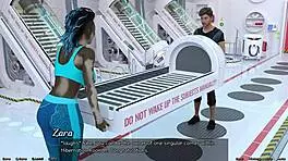 Helping Zara in the stranded in space adventure