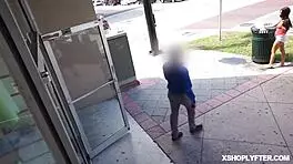 In the office, Officer Jack Vegas roughly pounded Lindsay Lee's pussy on the table, leading to intense fingering and a creampie.