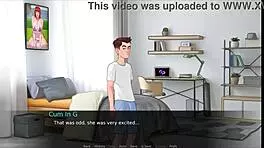 i got a pornstar to suck me off in lust legacy hentai game ep 4 to compare sizes