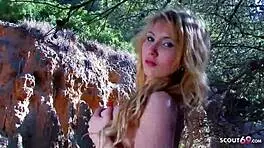 Perfect Body Blonde Latina Cristal Cherry Seduces for Beach Sex.