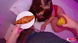 Morning creampie only stepmommy can solve your morning erection.