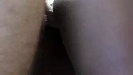 Petite ebony teen bent over gets clothes ripped in interracial creampie