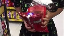 Milly Laszy Walks with Vibrator in Shopping Mall