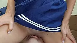 Asian amateur moans during facesitting pussy eating and 69 squirting orgasm.