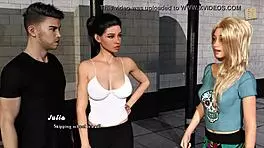 Intertwined 64 Nikki Leaves Again in 3D Anime Scene