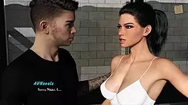 Intertwined 64 Nikki Leaves Again in 3D Anime Scene