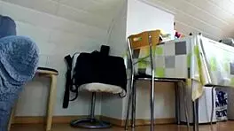 naughty webcam playtime with dildo and squirts