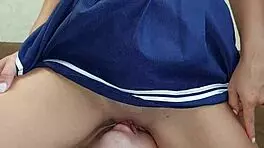 Asian amateur moans during facesitting pussy eating and 69 squirting orgasm.