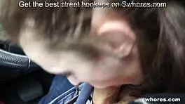Amateur Street Whores Show Skills in POV Clips.