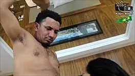 Lorena Vasconcellos Sucks Big Black Cock in Ebony Teen Blowjob Scene