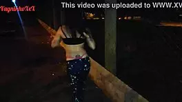 hot skinny girl asks, 'want to see my ass?'