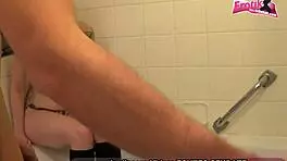 Ex Girlfriend's Tight Pussy and Ass Shaved in Shower Hidden Cam Bathing