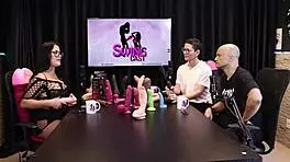 Eilani quina e victor luciano - upper toys no swing cast - completo sheer red