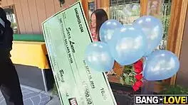 Yo, Sara Luvv handles two monster cocks, Ricky Johnson and Charlie Mac, like a pro!