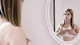 These teen lesbians Kendra and Kristen are at the picnic, licking each other's pussies passionately.