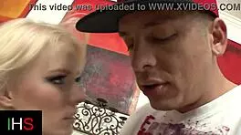 This sexy blonde teen 18+ got her pussy drilled in missionary. Huge cock left a cumshot on her tits.