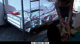 Stepsister Lets Stepbro Lick Nipples