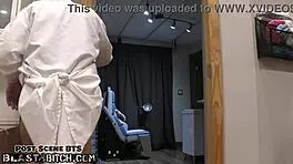 I’m thrilled as nurse Blaire Celeste’s pussy gets filled with cum