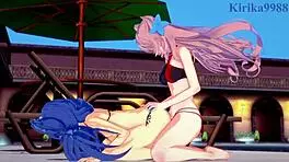 i fucked tsubasa kazanari's futanari cock so hard