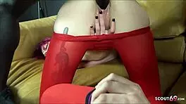 Hey, watch my petite girlfriend Kira get wrecked by big black cock!