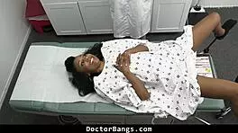 Doctor, bend me over for that cock now?