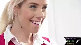 Dirty 19Yo Eurochick Fucking Old Dick