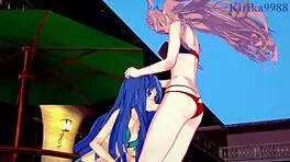 i fucked tsubasa kazanari's futanari cock so hard