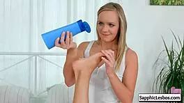 Jenny And Mary Intense Lesbian Massage