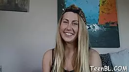 Naughty Chick Forces Stud's Knob to Submit Hard