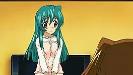 Twin Uncensored Hentai Lesbians In Group Sex With Creampie!