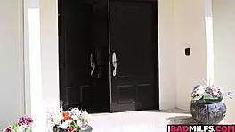 I'm Quinn Wilde getting romped hard doggystyle by milf and teen 18+ in threesome, squirting from blowjob and bent over.