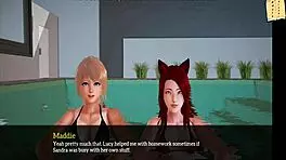 In my new famliy 267, the milf has big tits and ass in hentai!