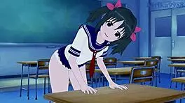 arisu tachibana and kana imai in idolmaster cinderella girls hentai, hinting at intense creampie sex