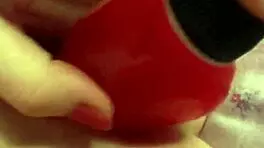 Hot Blonde Masturbates Pussy And Sucks Dildo Hard!