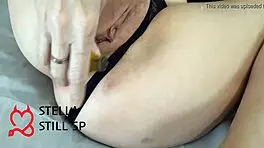 Teen 18+ Experiments with Banana in Unique Anal Play