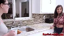 teen stepsibling railed doggystyle in pov, feeling so intense and hardcore