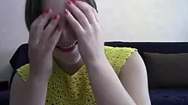 I'm a chubby cam girl teasing my wet pussy for you