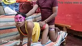 young indian wife takes hard ass fucking with tight hole