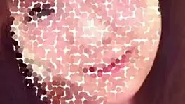 Nympho selfie girl seduces with shaved pussy squirting