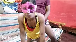 young indian wife takes hard ass fucking with tight hole