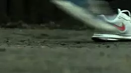 a daring blonde girl sneaks into a stranger's house and fingers her clit in lingerie