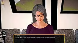 My new family homemade anime erotic game adventure