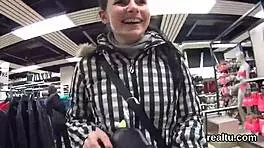 i seduced charming czech kitten in the mall and penetrated her in pov