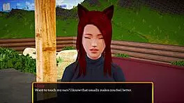 My new family homemade anime erotic game adventure