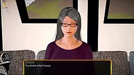 My new family homemade anime erotic game adventure