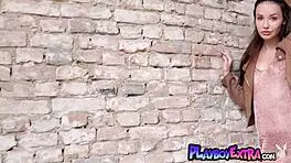 hot czech babe elilith noir stripping for playboy photoset